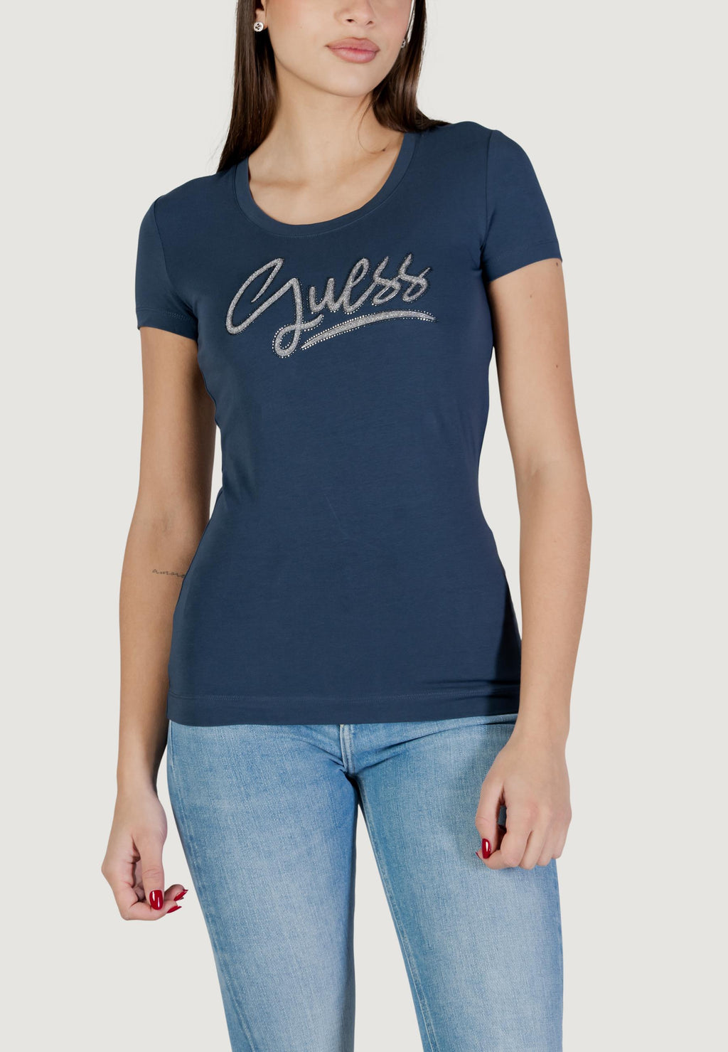 T-shirt Guess SS CN GUESS SCRIPT TEE