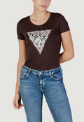 T-shirts Guess SS CN LEO TRIANGLE TEE