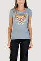 T-shirts Guess SS TRIANGLE FLOWERS TEE