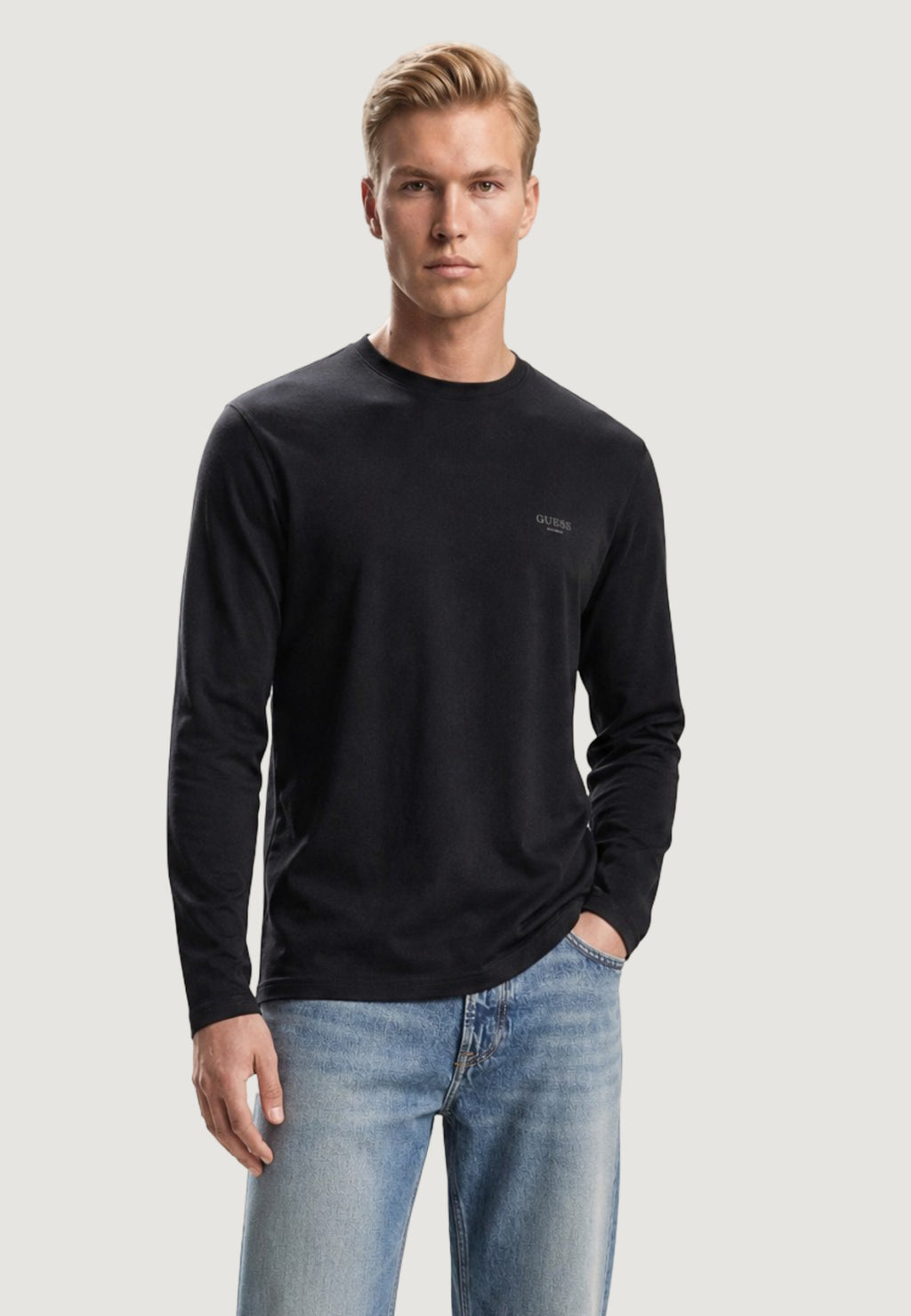 T-shirt manica lunga Guess CN LS CORE EXTRA SLI
