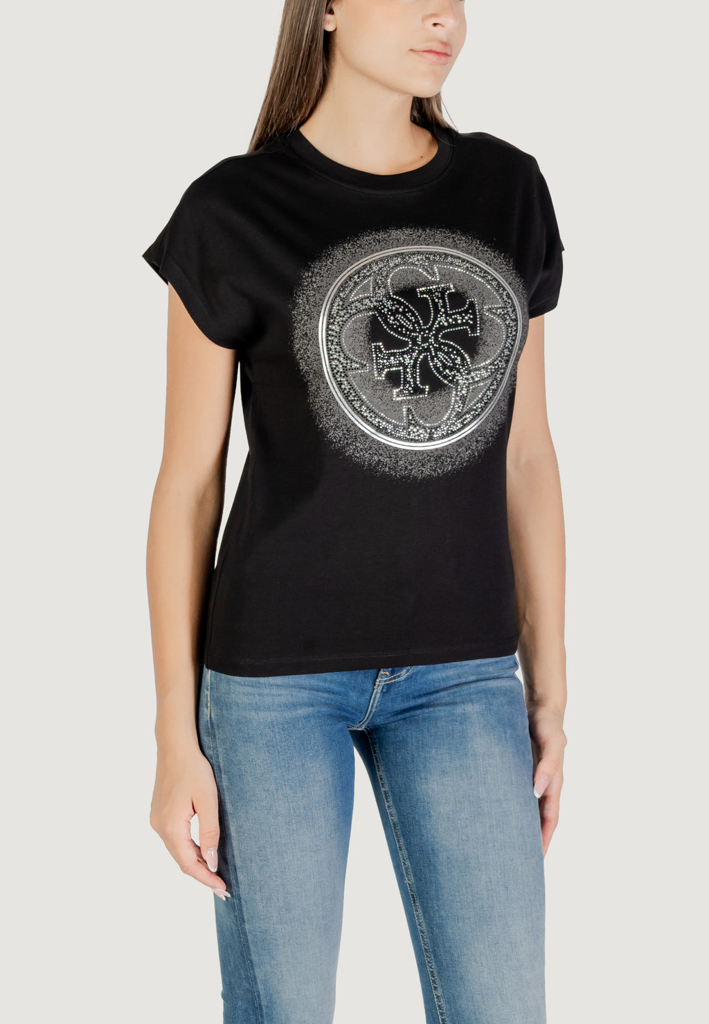 T-shirts Guess CN SS 4G SHADED HOTFIX