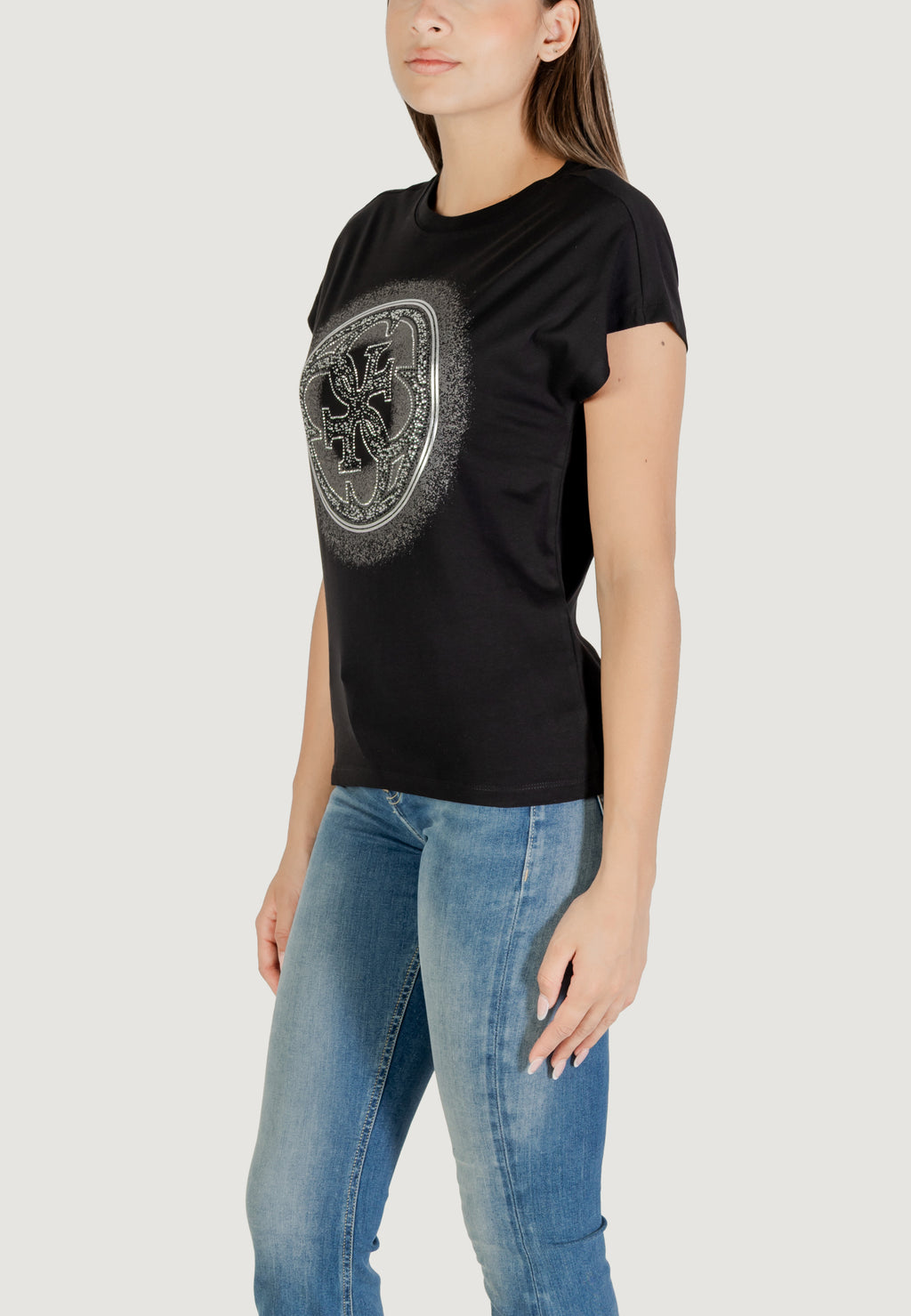 T-shirts Guess CN SS 4G SHADED HOTFIX