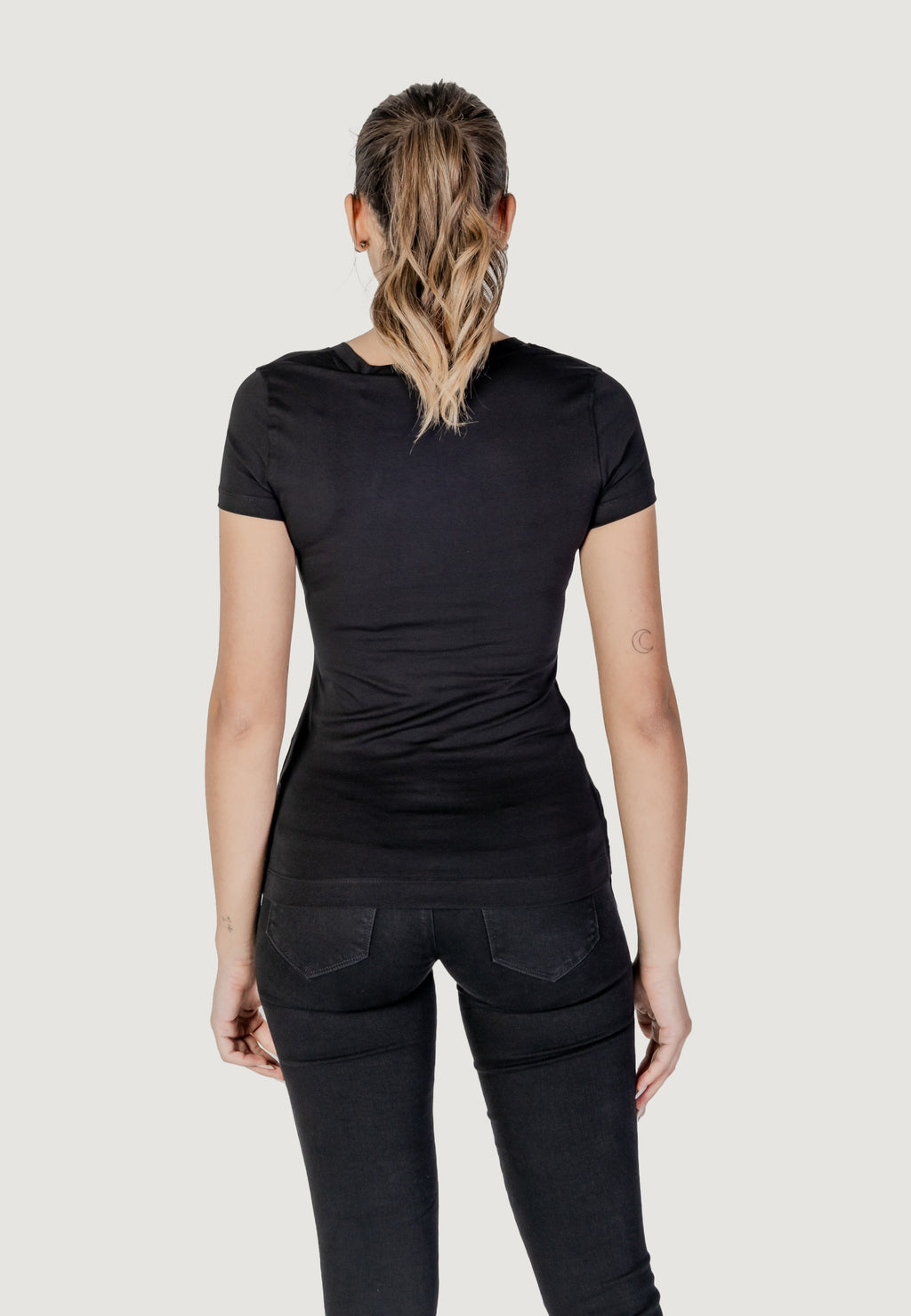T-shirt Guess CN SS GLITTER DEGRAD