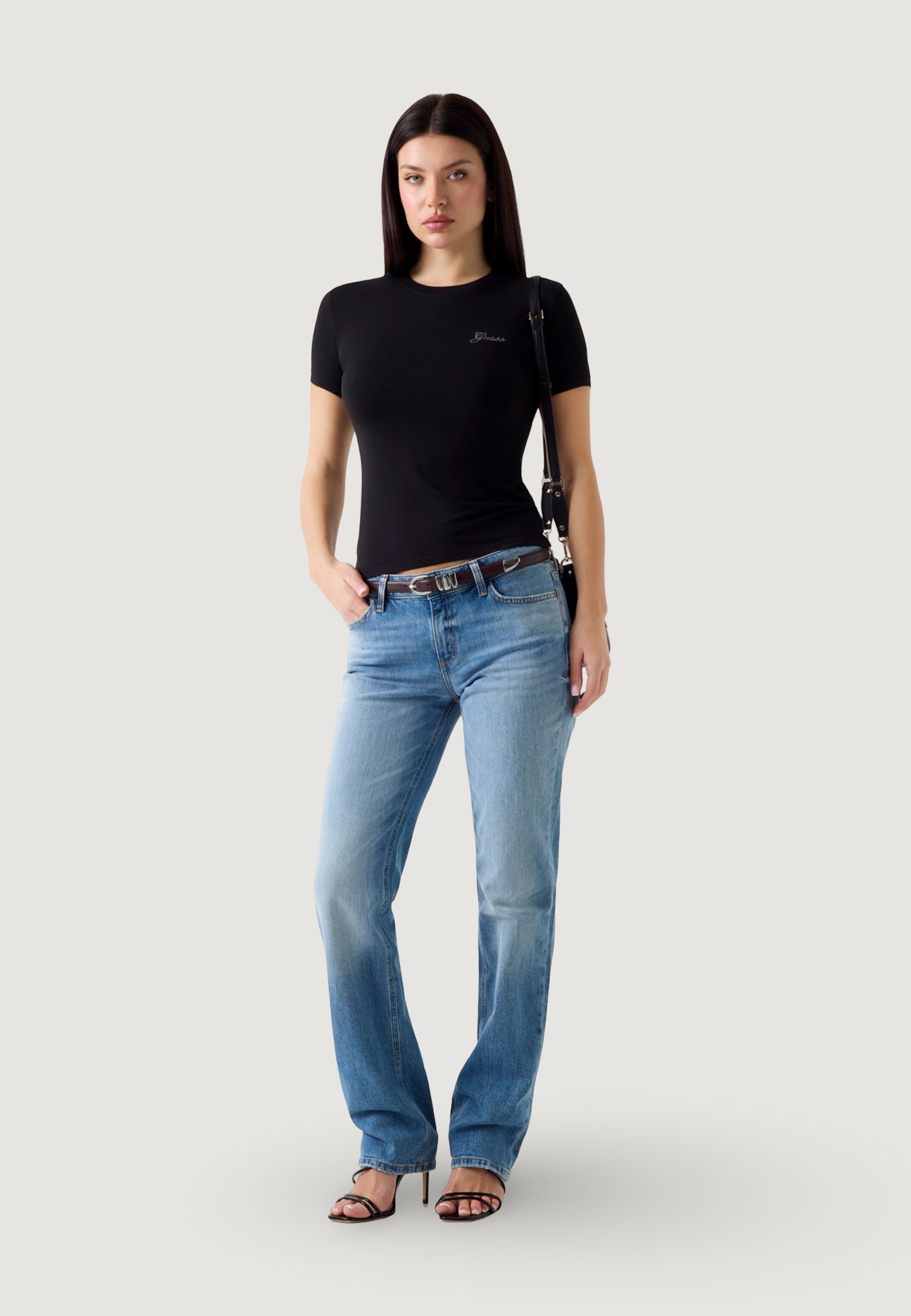 T-shirts Guess NEW SS CN MINI LOGO