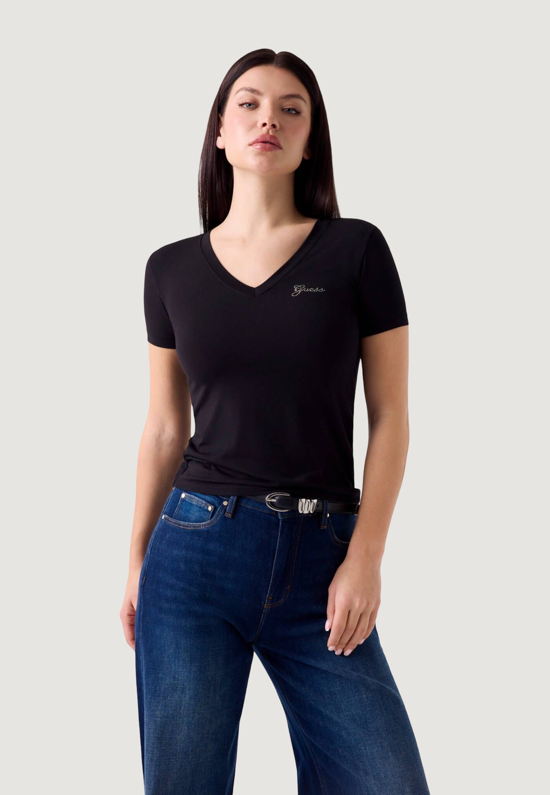 T-shirts Guess NEW SS VN MINI LOGO
