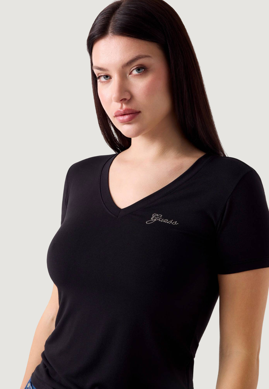 T-shirts Guess NEW SS VN MINI LOGO