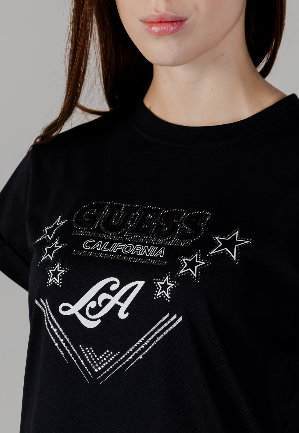 T-shirt Guess SS CN LA STARS TEE