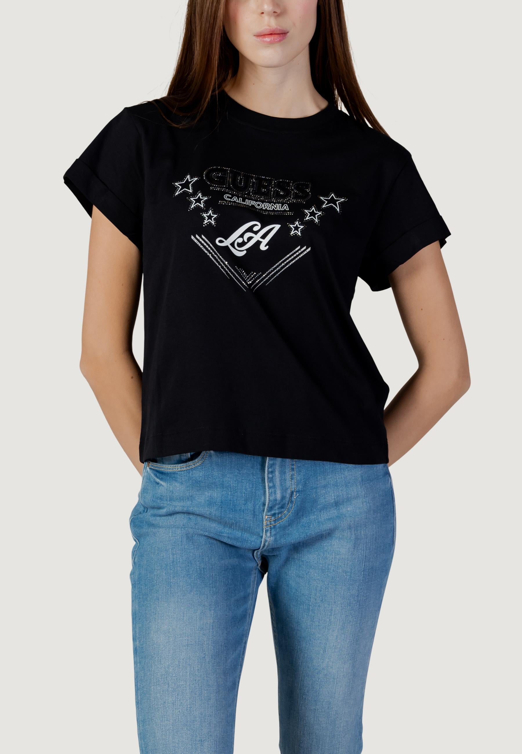 T-shirts Guess SS CN LA STARS TEE