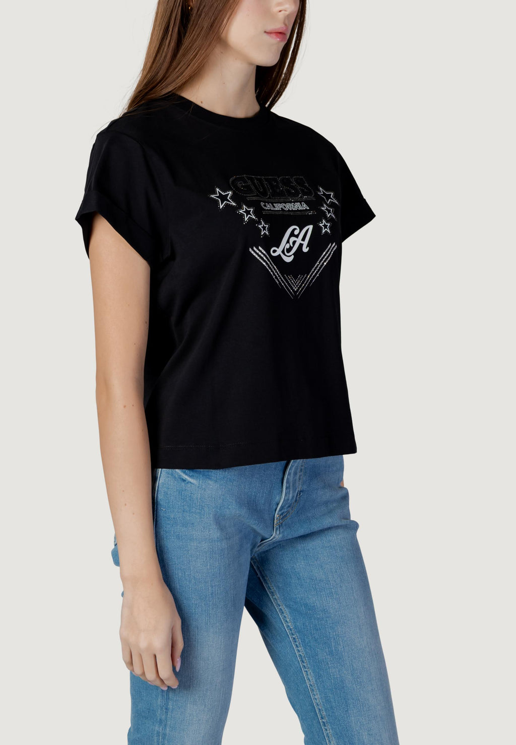 T-shirt Guess SS CN LA STARS TEE