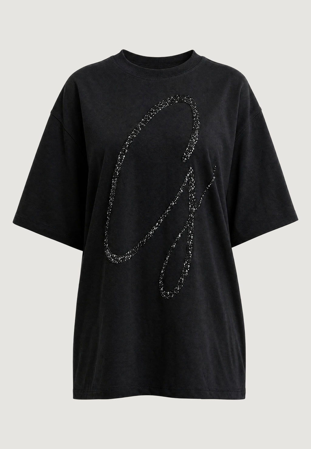 T-shirts Guess SS CN MAXI G STUDS TEE
