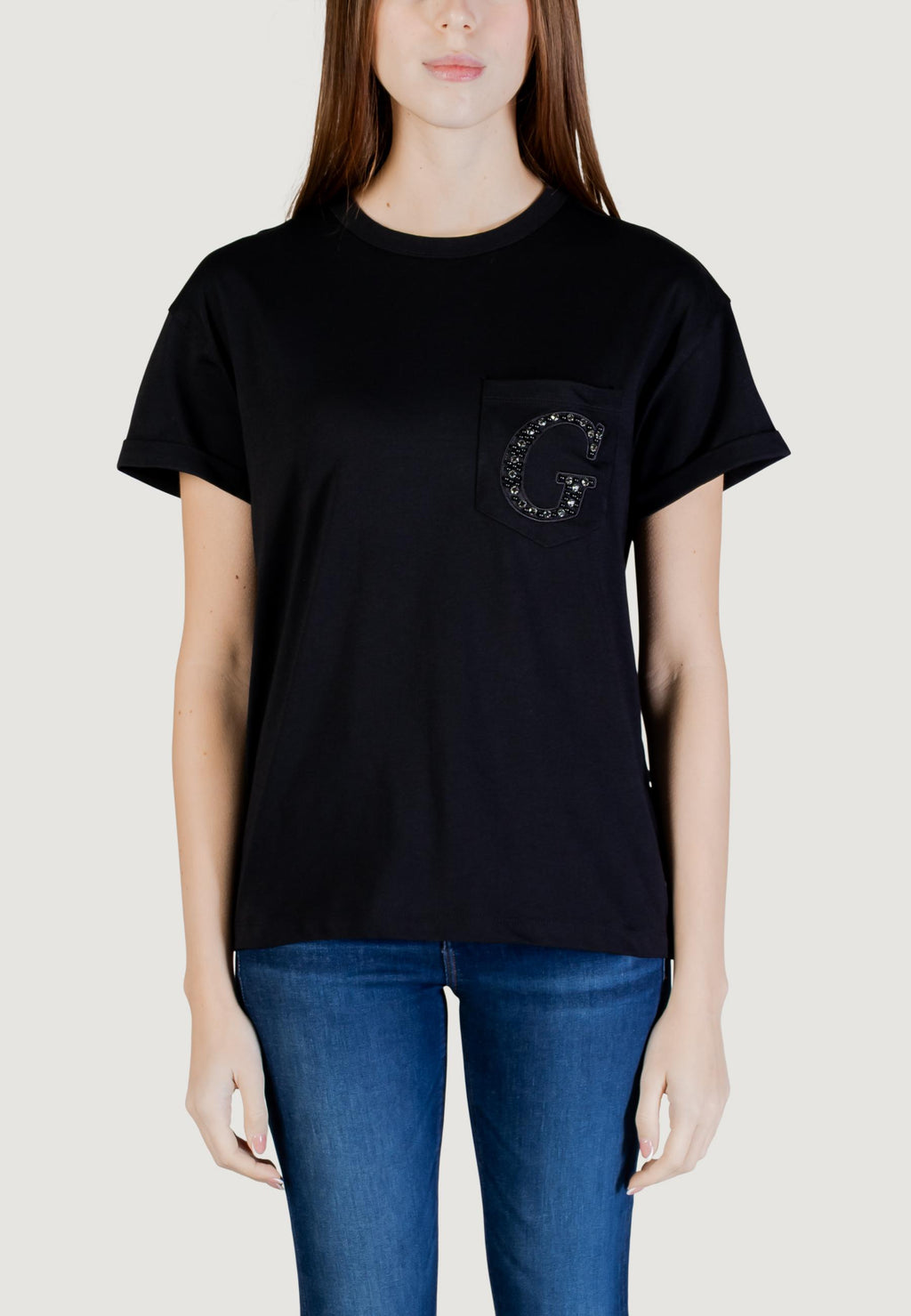 T-shirt Guess SS CN POCKET G LOGO TEE