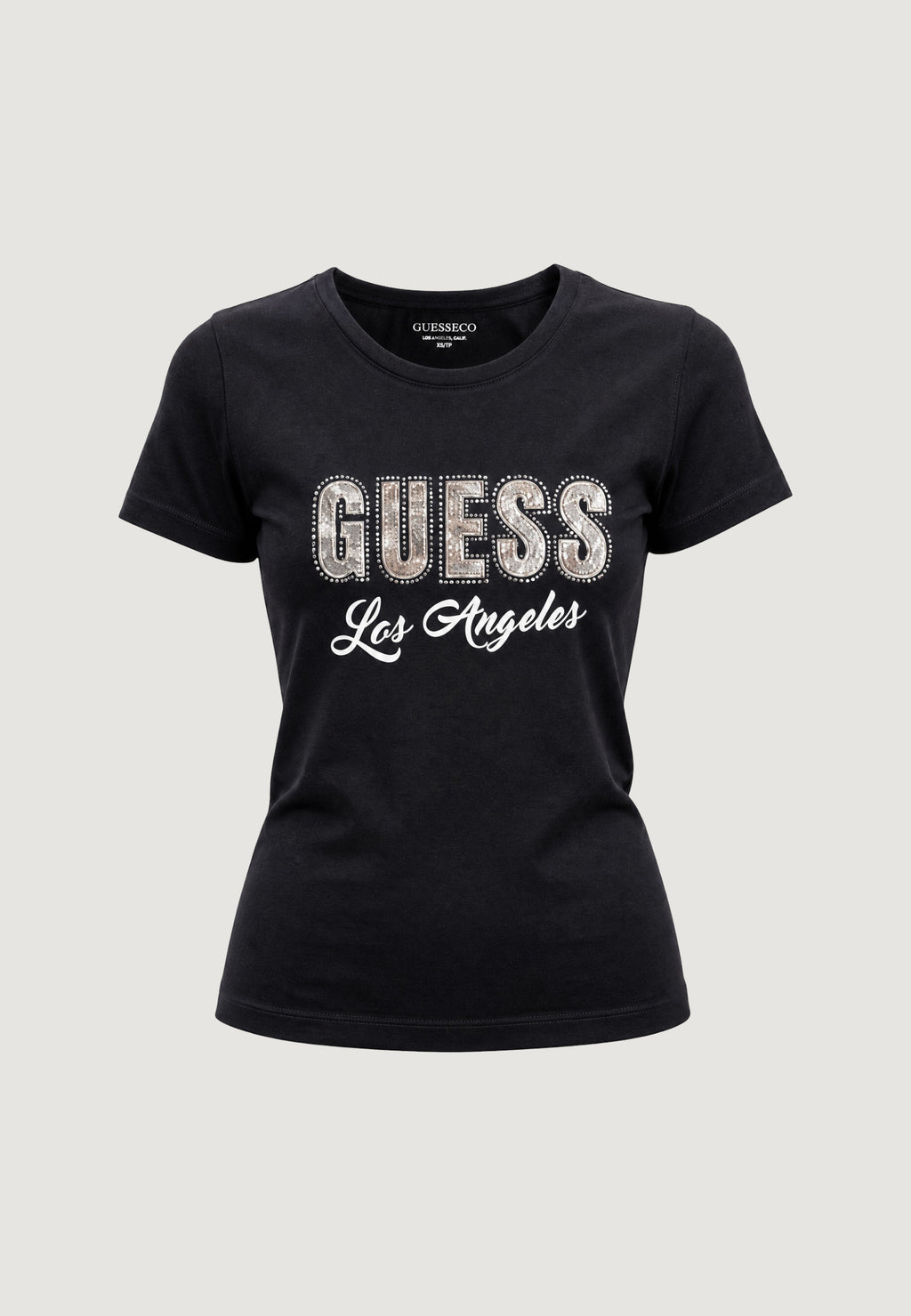 T-shirt Guess SS CN SNAKE SCRIPT R