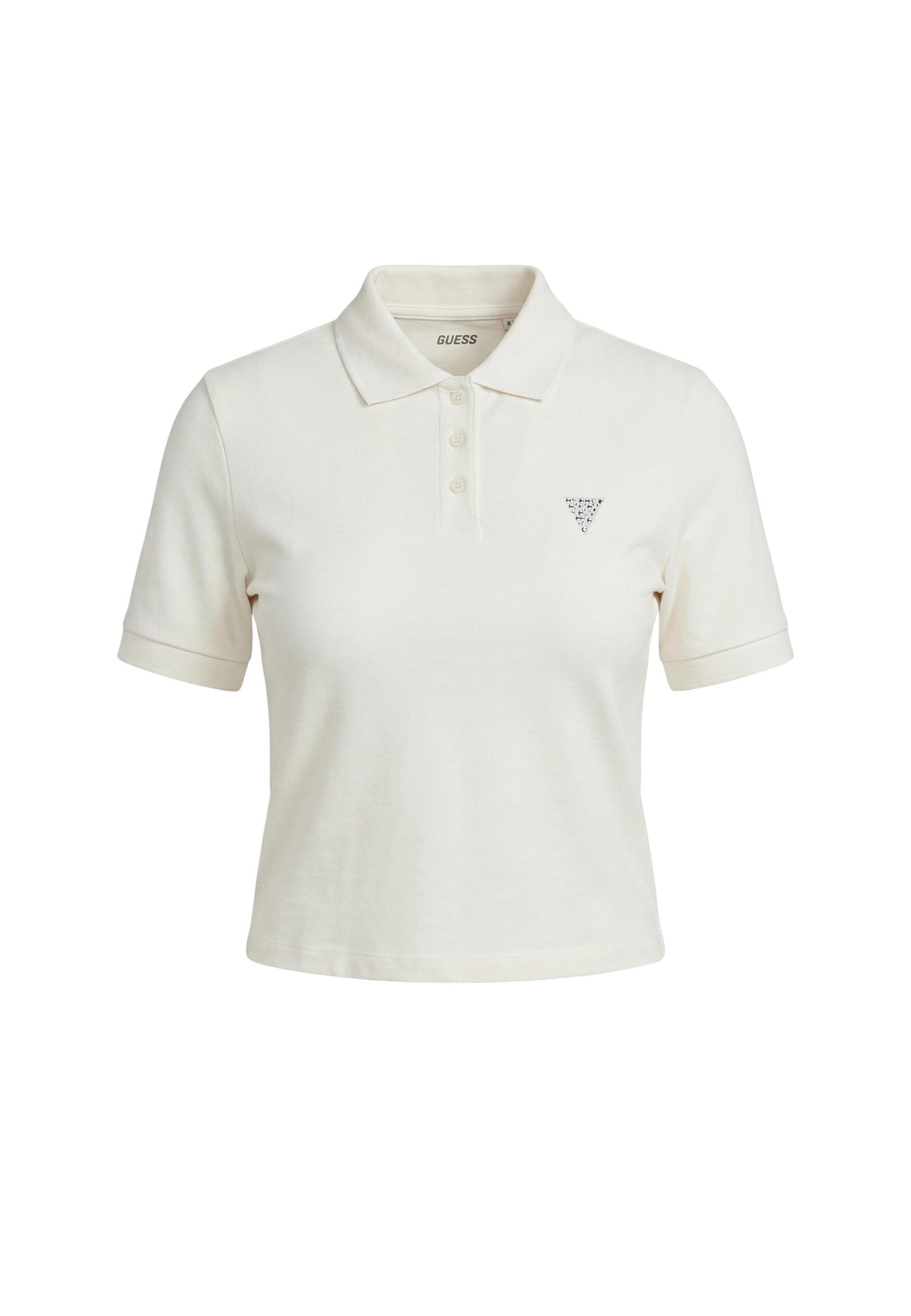 T-shirt Guess SILVY BOXY POLO SHIRT