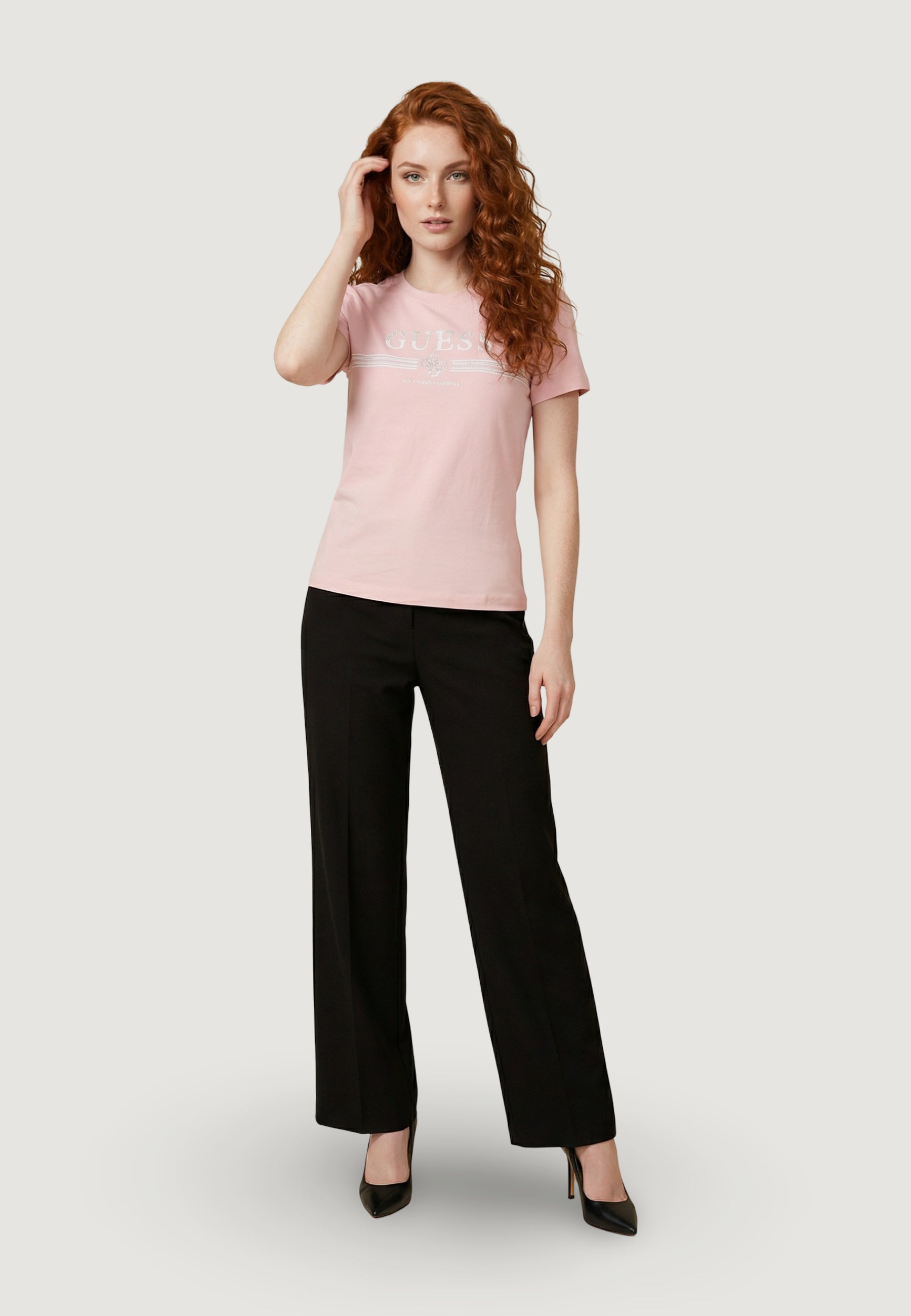 T-shirt Guess SIENA SS CN T-SHIRT