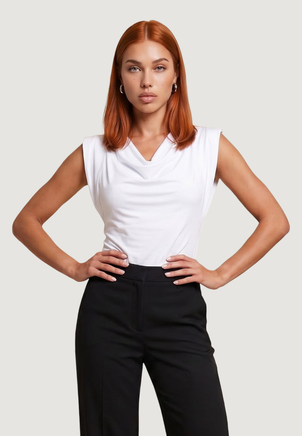 T-shirts I am Top Cotone Scollo Morbido
