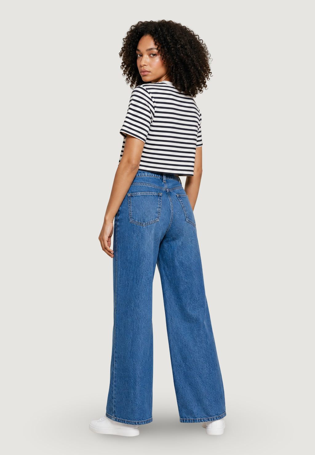 T-shirts I am Top Cotone Righe