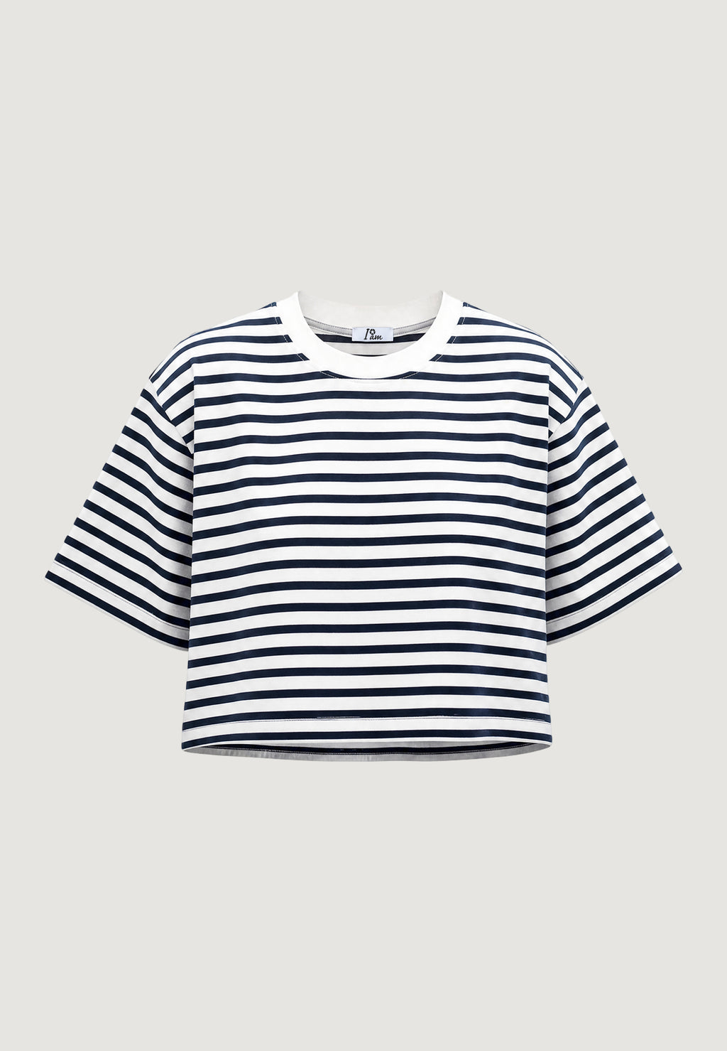 T-shirts I am Top Cotone Righe