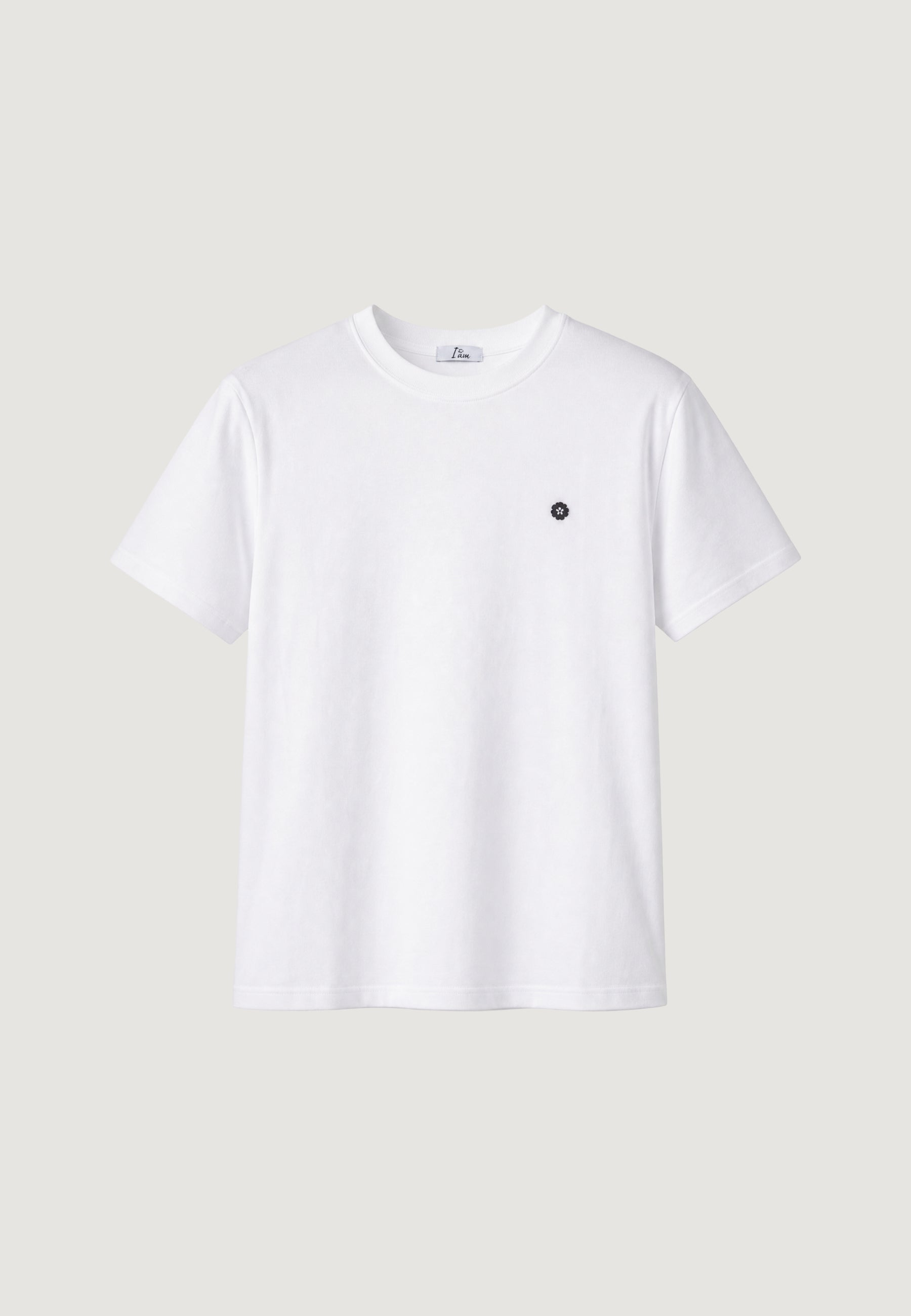 T-shirts I am T-shirt Cotone Ricamo