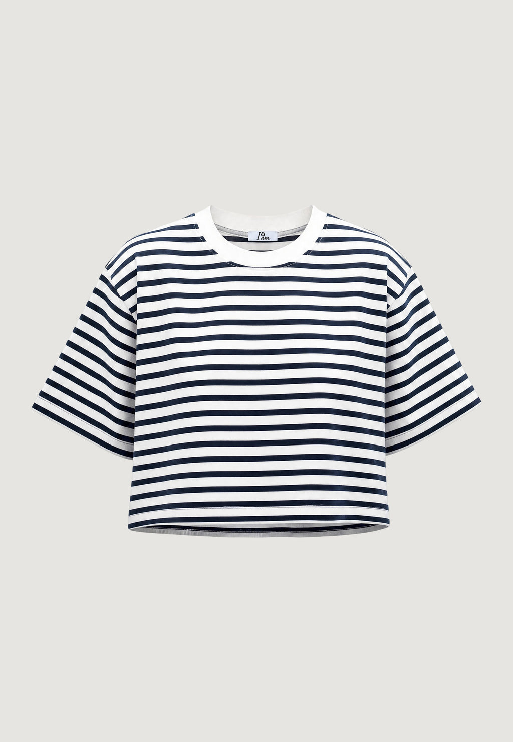 T-shirts I am Top Cotone Righe