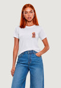 T-shirt I am T-SHIRT HEAVY COTTON STAMPA BARBONCINO