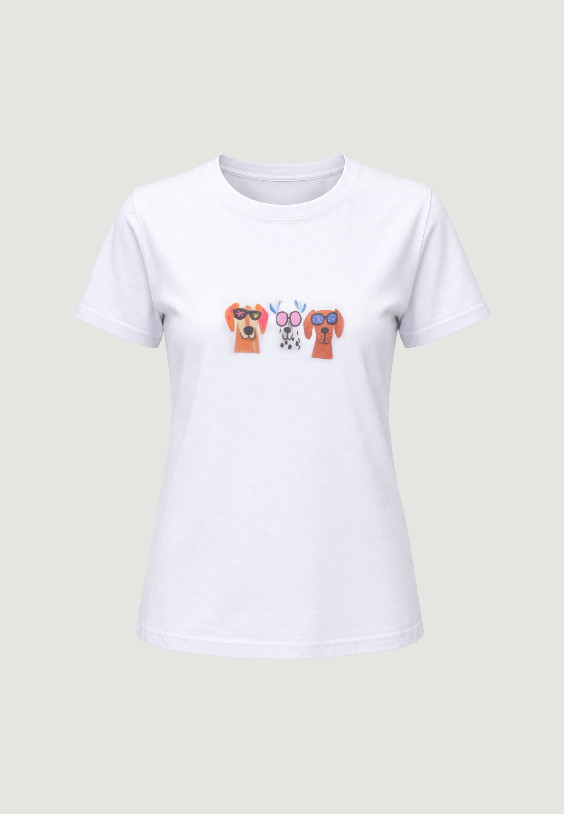 T-shirts I am T-SHIRT HEAVY COTTON STAMPA CAGNOLINI