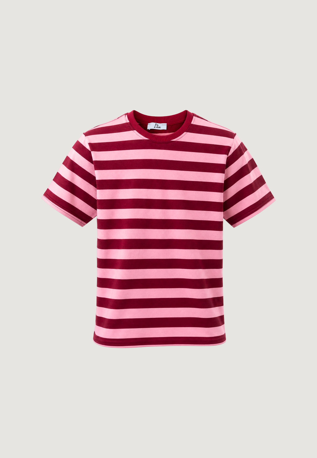 T-shirt I am Maglietta Viscosa Rigata