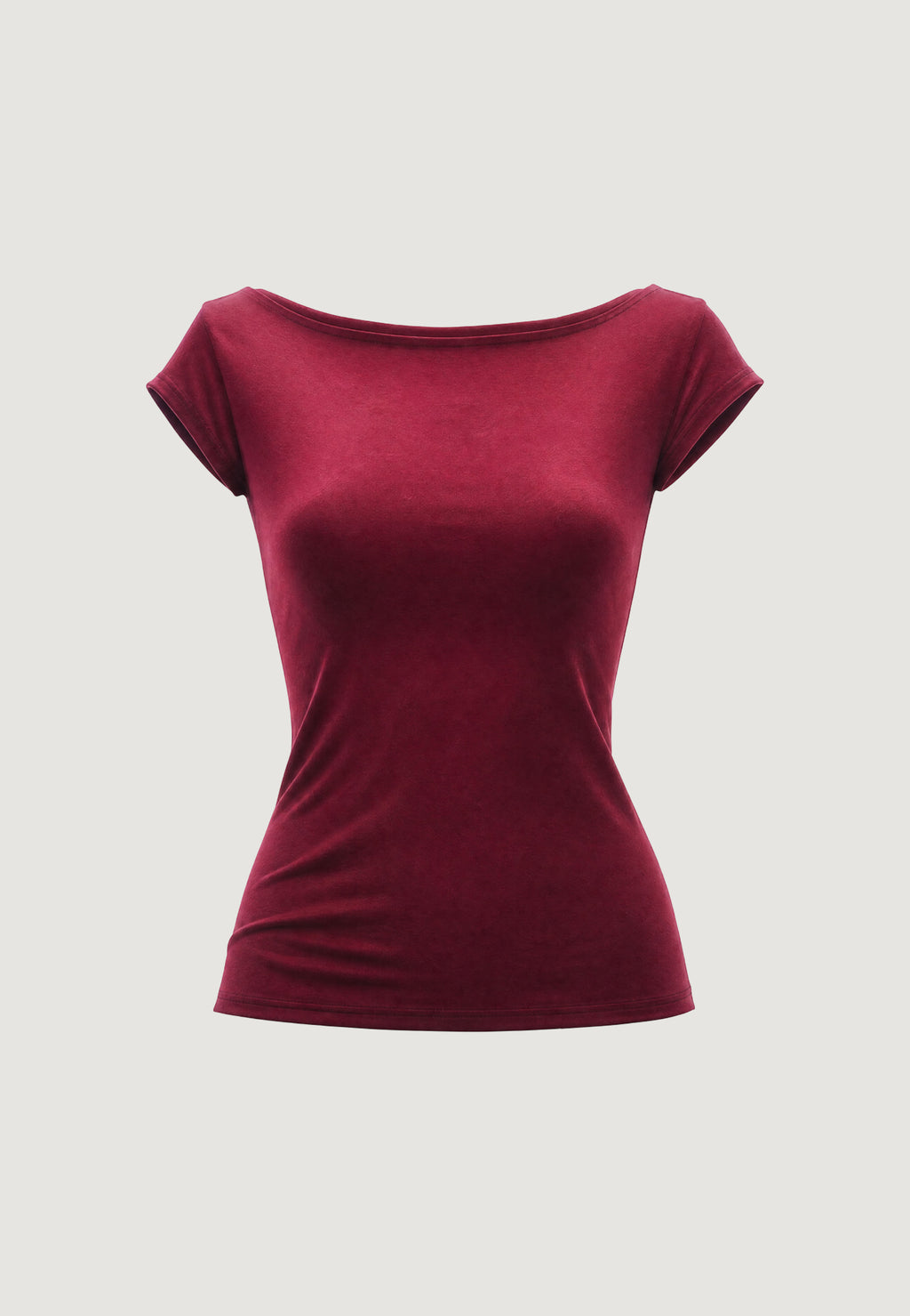 T-shirt I am TOP CON SCOLLO DIETRO