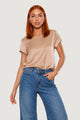 T-shirt I am Top Viscosa Satinato