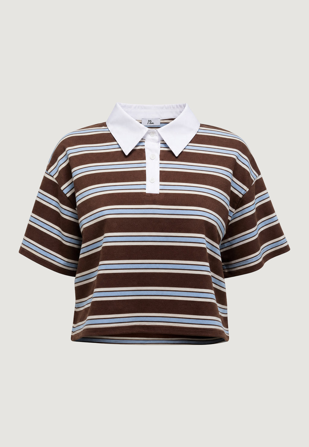 T-shirts I am Polo Cotone Righe