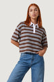 T-shirts I am Polo Cotone Righe