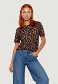 T-shirt I am T-shirt Cotone Stampa Zebra