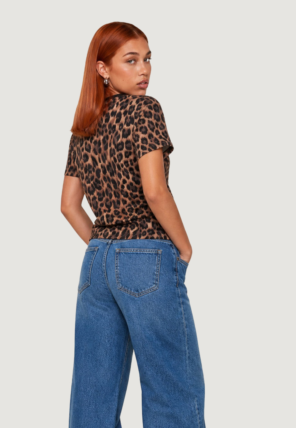 T-shirt I am T-shirt Cotone Stampa Zebra