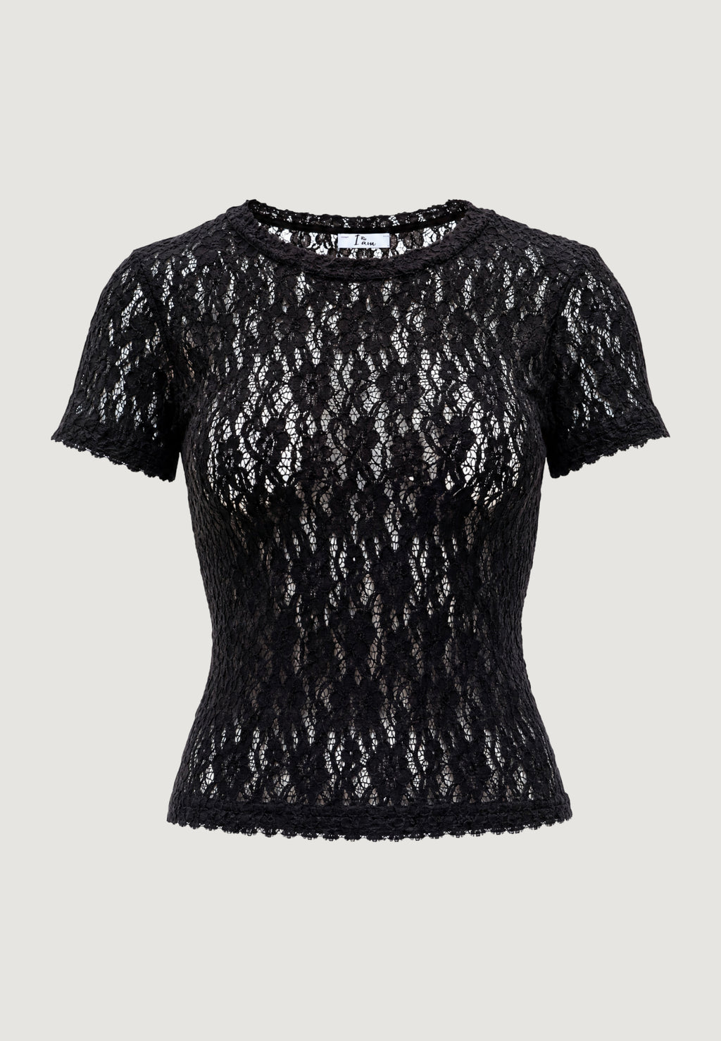 T-shirt I am Top Trasparente