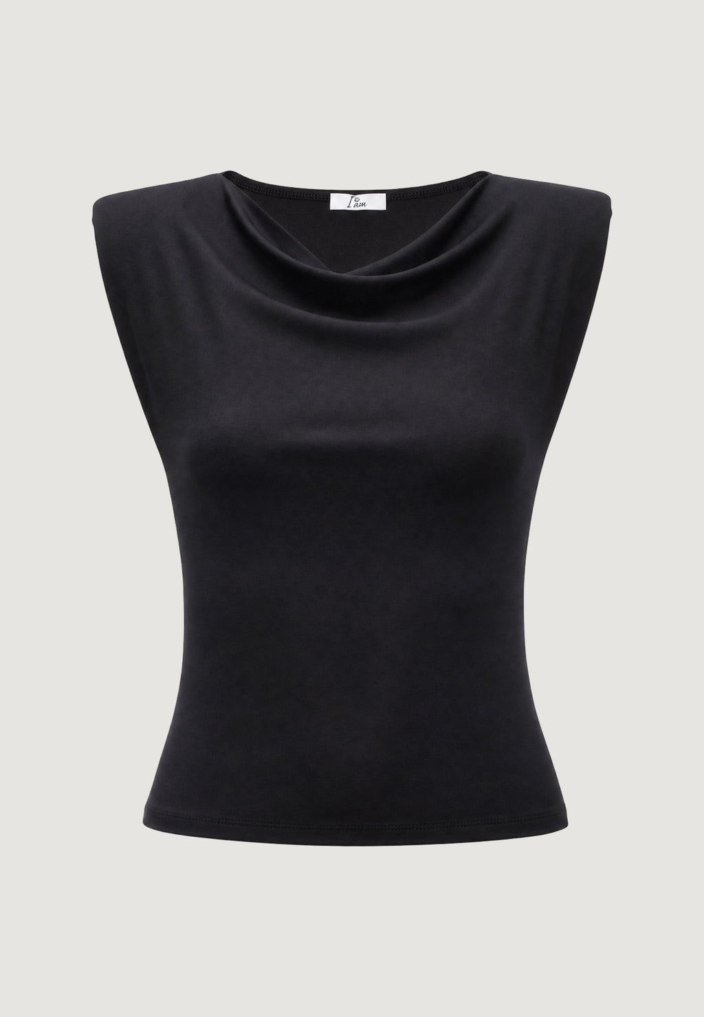 T-shirt I am Top Cotone Scollo Morbido