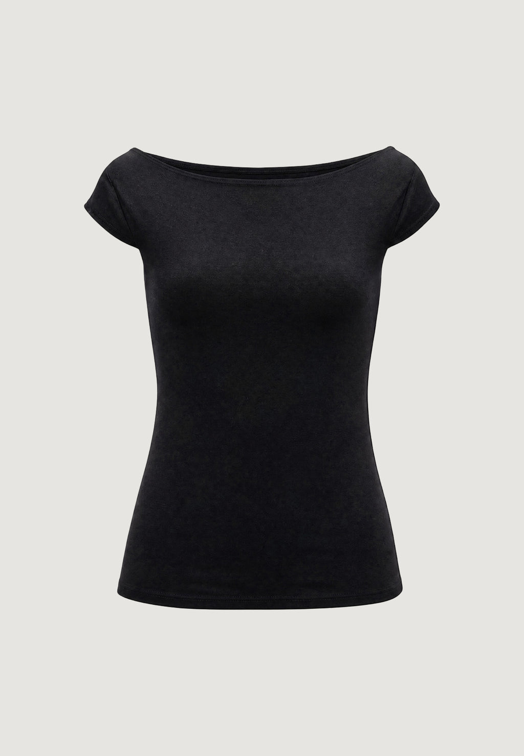 T-shirt I am TOP CON SCOLLO DIETRO