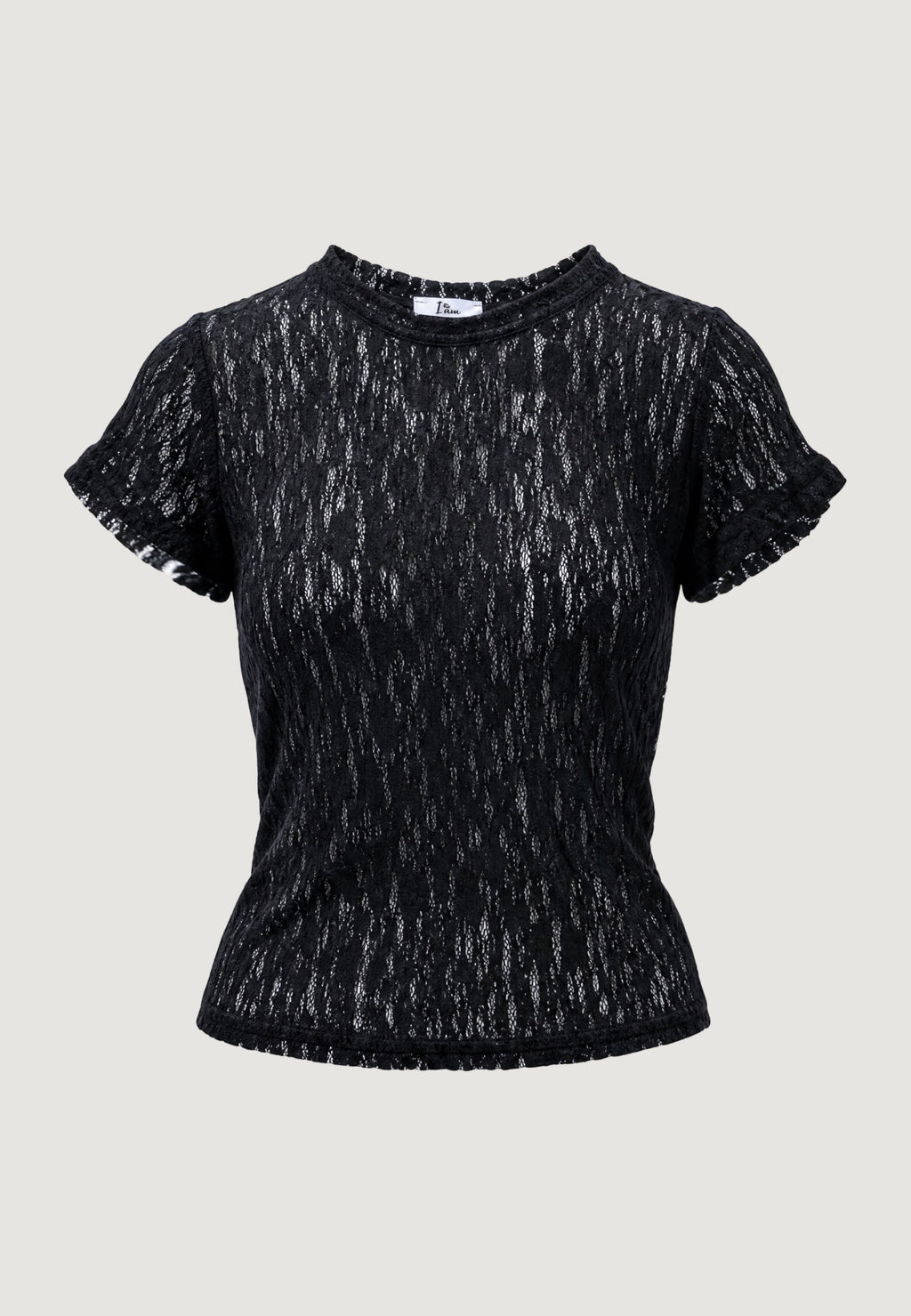 T-shirt I am Top Trasparente