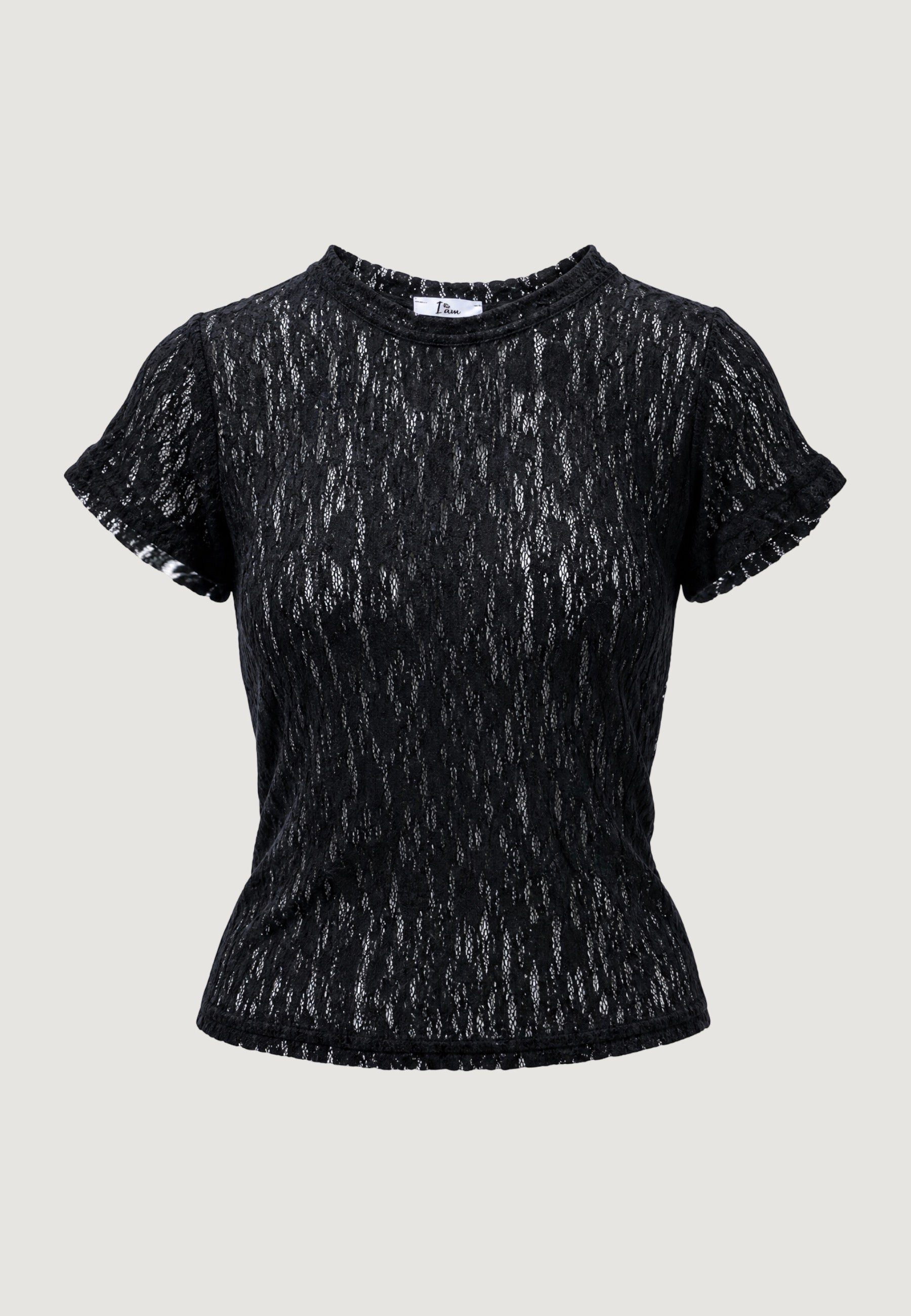 T-shirt I am Top Trasparente