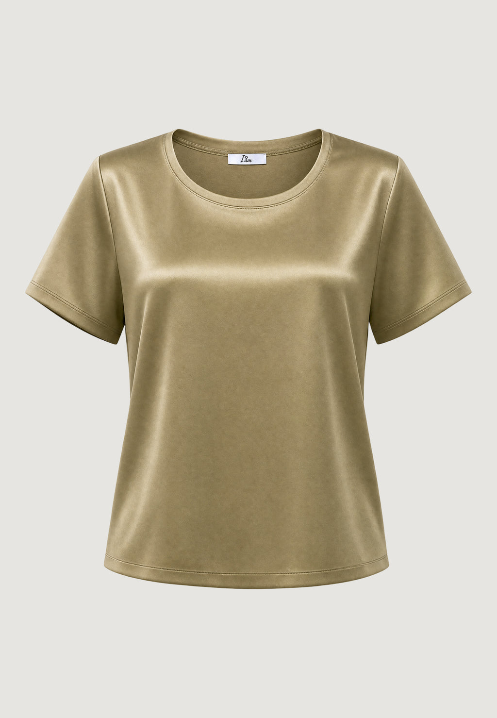 T-shirt I am Top Viscosa Satinato