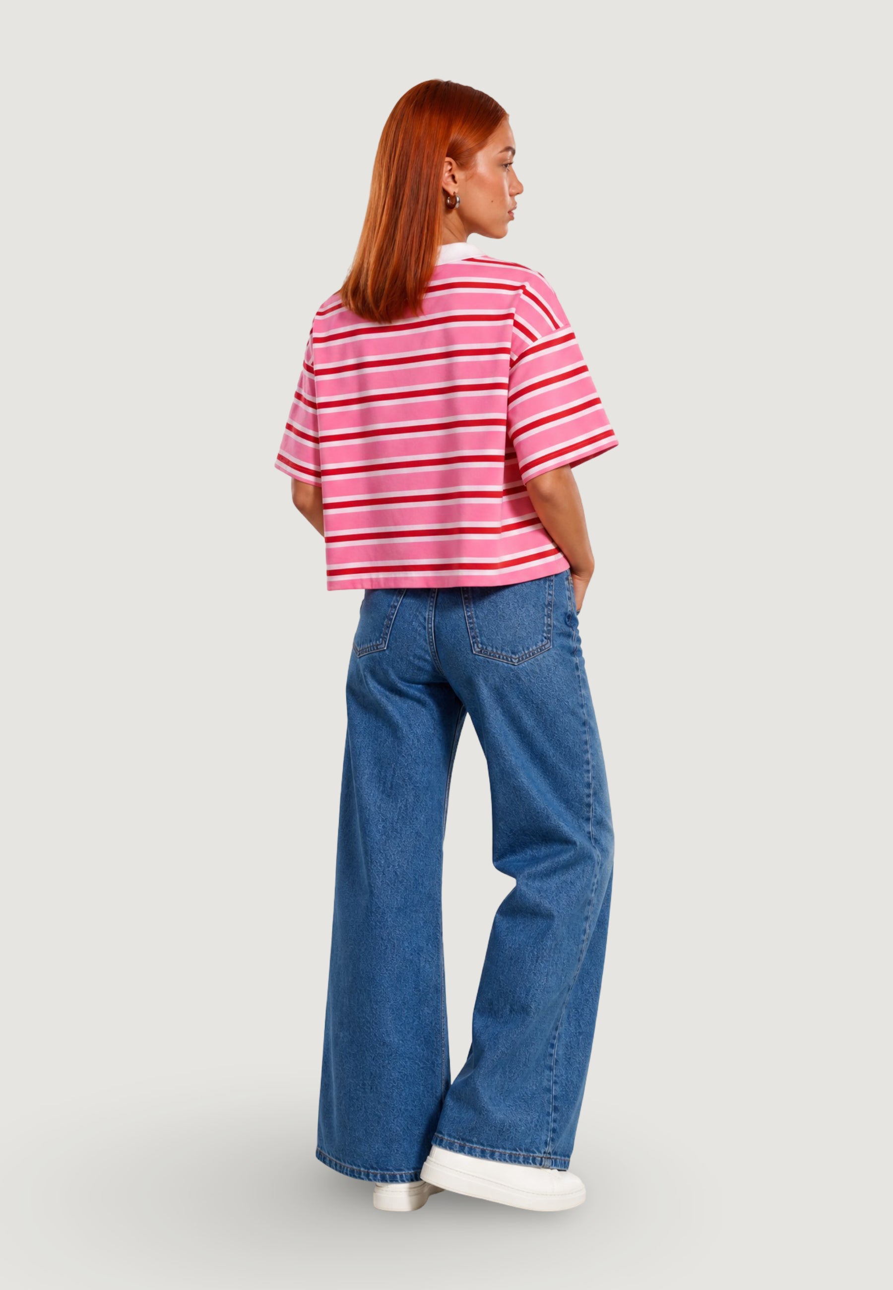 T-shirts I am Polo Cotone Righe