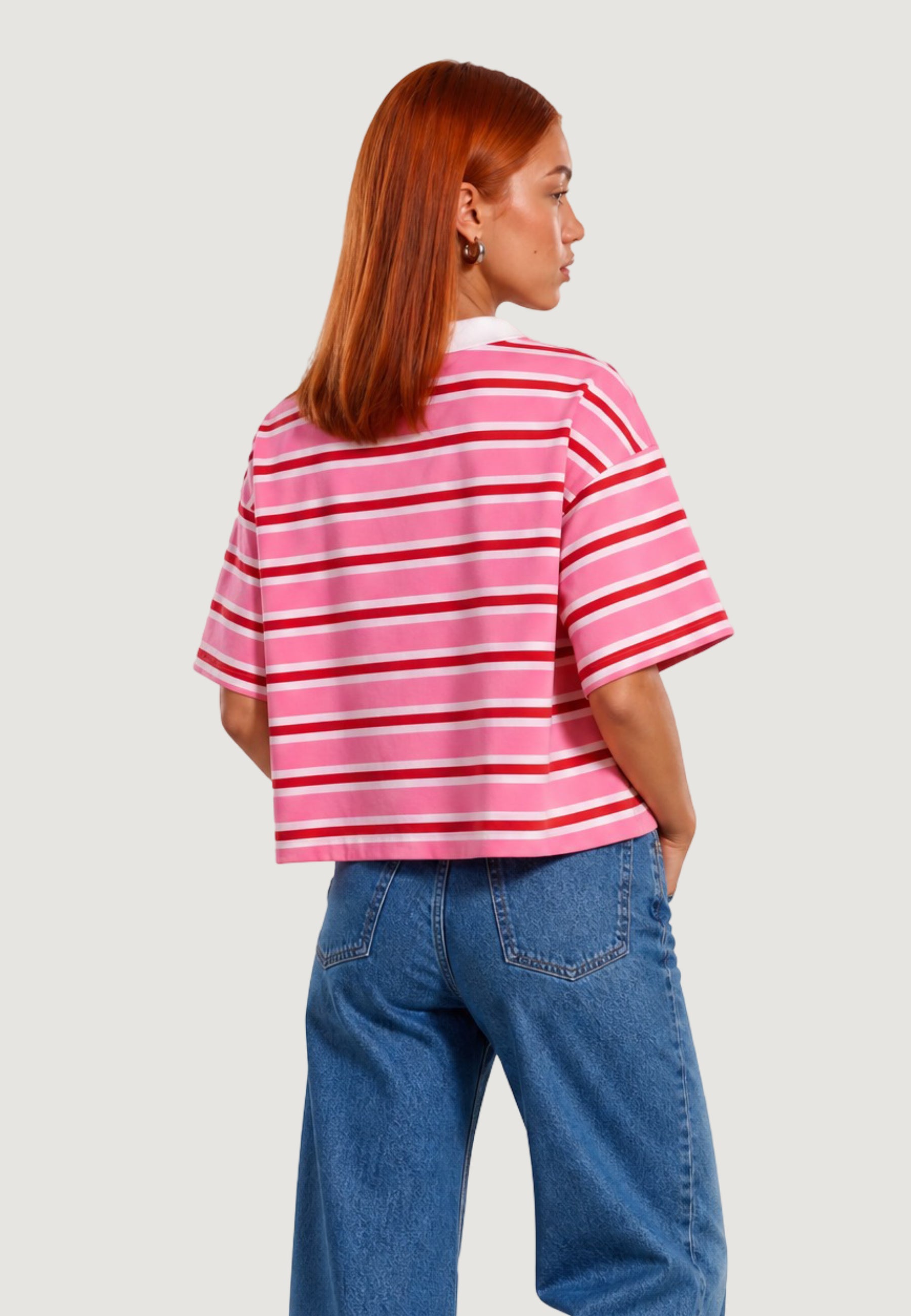 T-shirts I am Polo Cotone Righe