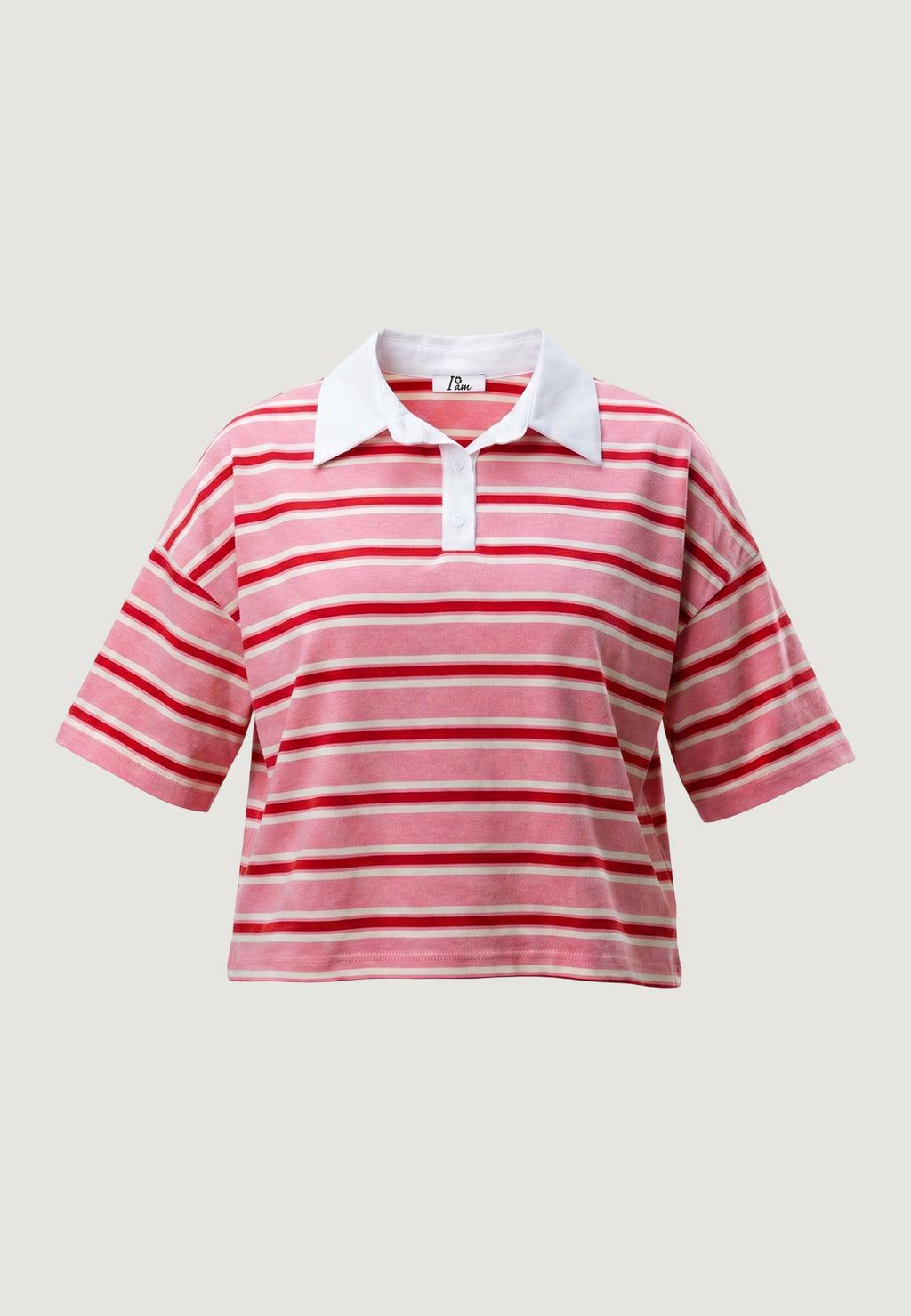 T-shirts I am Polo Cotone Righe