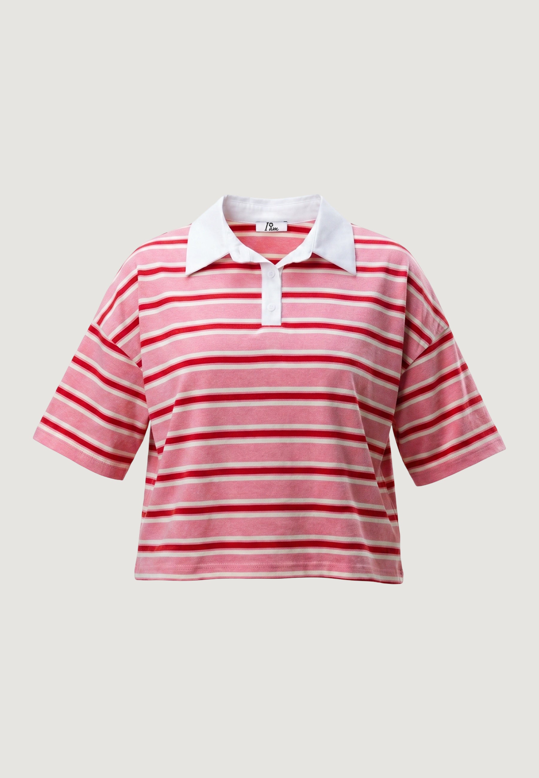 T-shirts I am Polo Cotone Righe