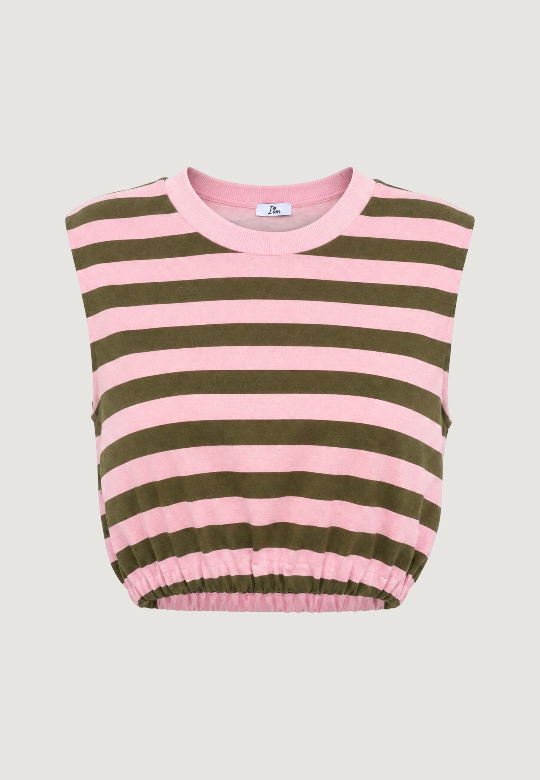 T-shirts I am Top Viscosa Righe
