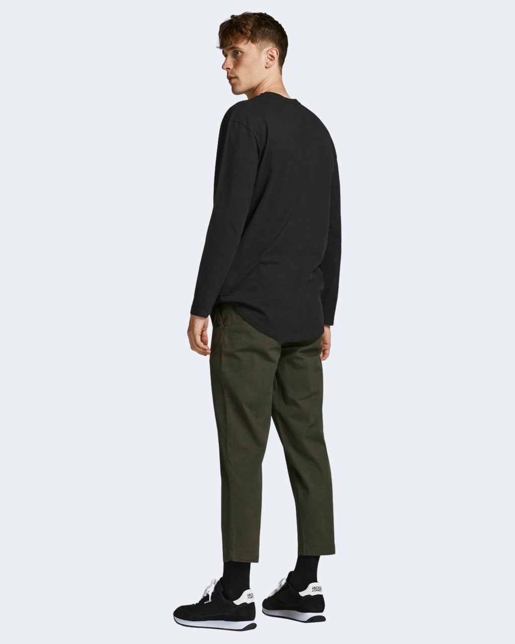 T-shirt manica lunga Jack Jones JJENOA TEE O-NECK LS NOOS - 12190128