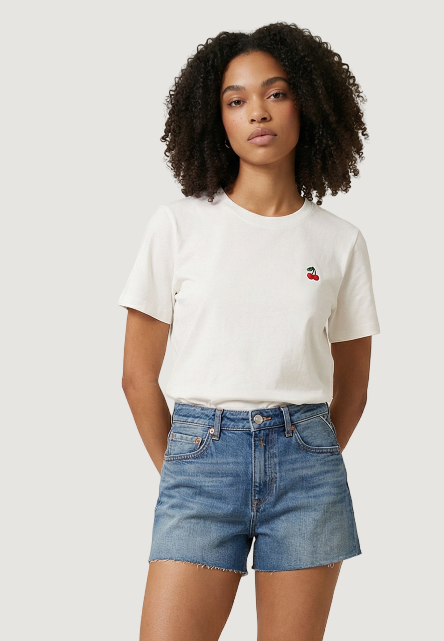 T-shirt Jacqueline de Yong JDYPISA S/S PRINT TOP JRS NOOS