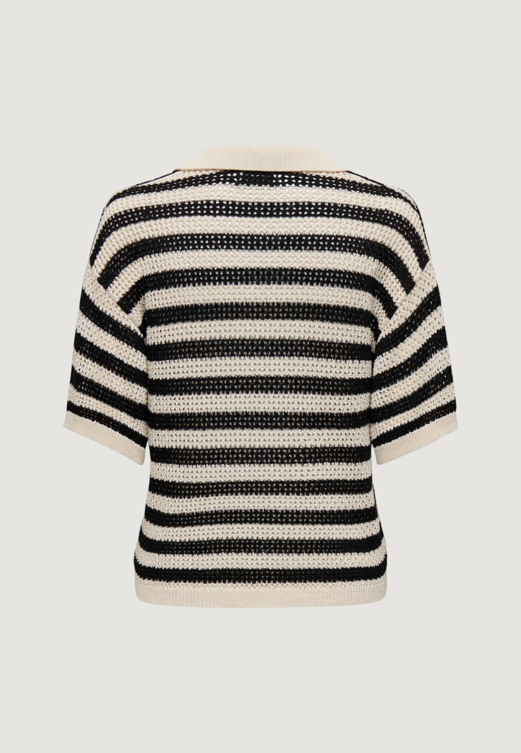 T-shirt Jacqueline de Yong JDYTIKKA S/S POLO PULLOVER KNT NOOS