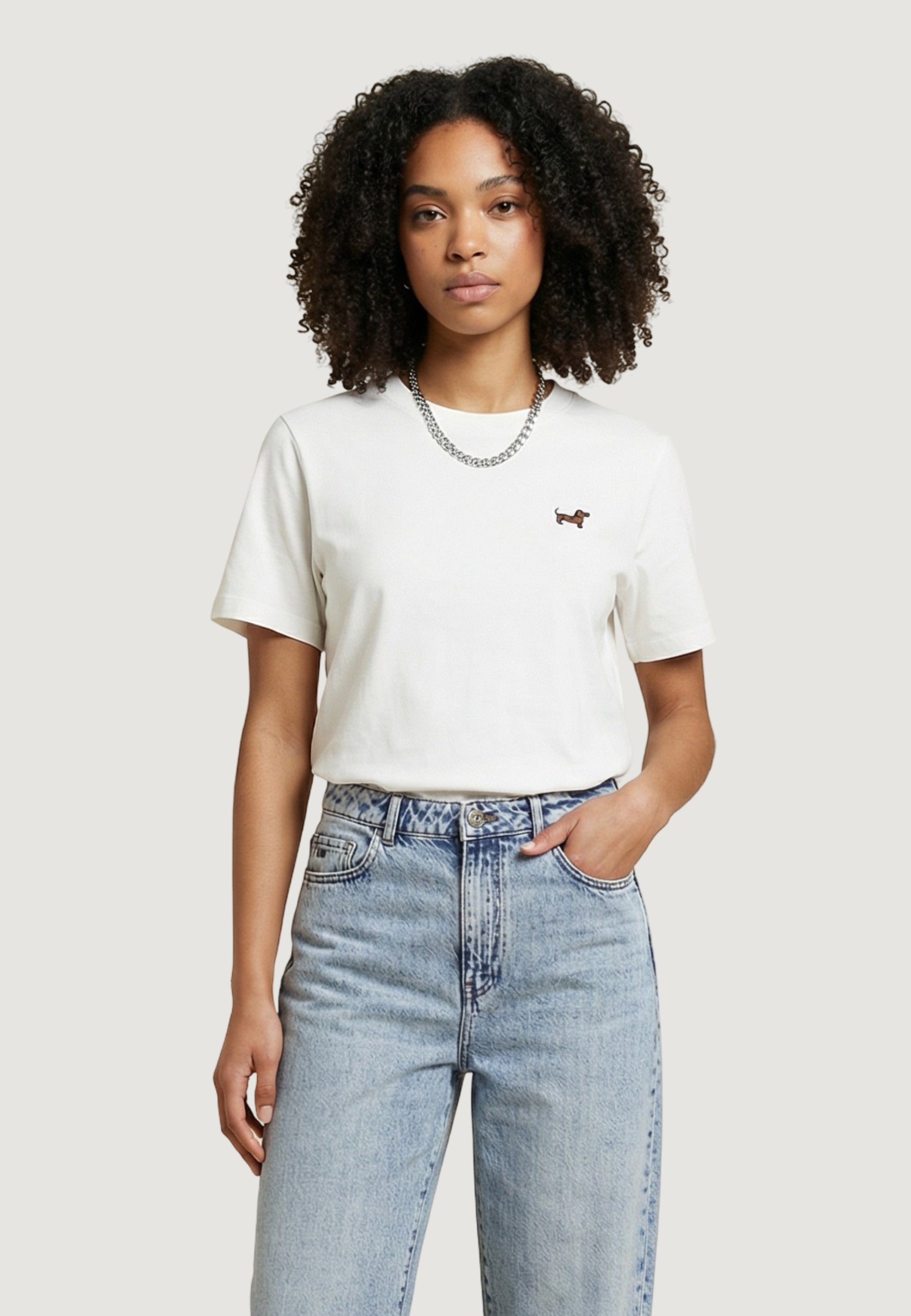 T-shirt Jacqueline de Yong JDYPISA S/S PRINT TOP JRS NOOS