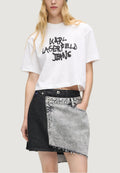 T-shirts Karl Lagerfeld Jeans KLJ Reg Cropped Graffiti Tee