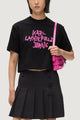 T-shirts Karl Lagerfeld Jeans KLJ Reg Cropped Graffiti Tee