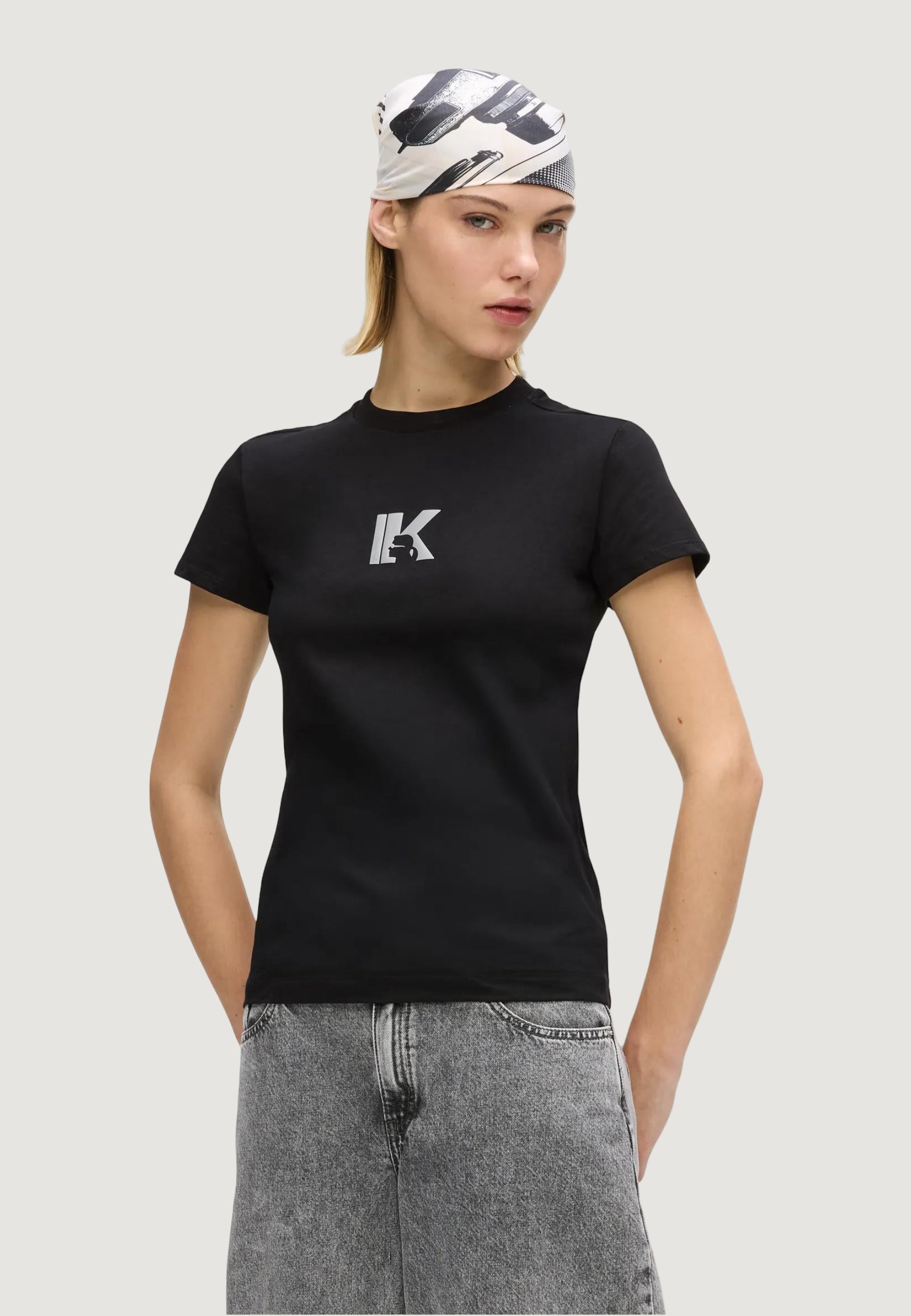 T-shirts Karl Lagerfeld Jeans KLJ Slim Ss K Logo Tee